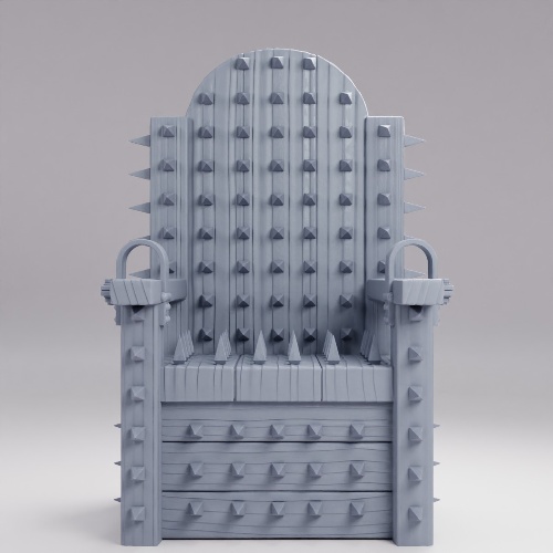 Picture of Torture Chair With Spikes