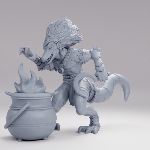 Picture of Tribe Kobold Shaman Cauldron