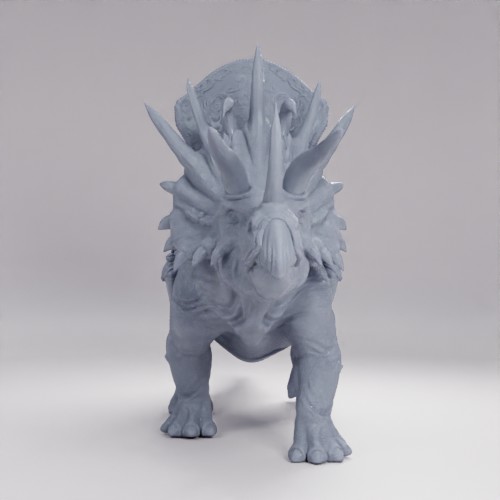 Picture of Triceratops Mount Walking