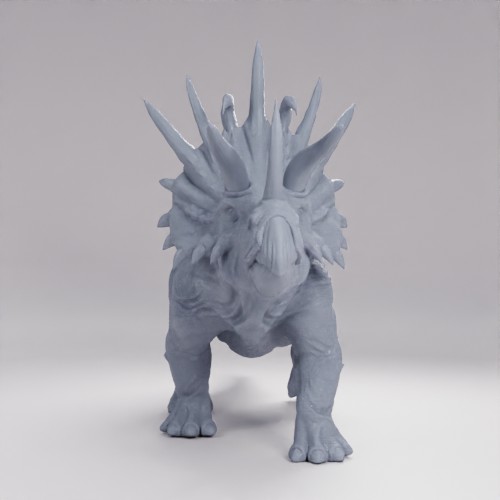 Picture of Triceratops Walking