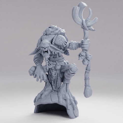 Picture of Troll Shaman Sitting