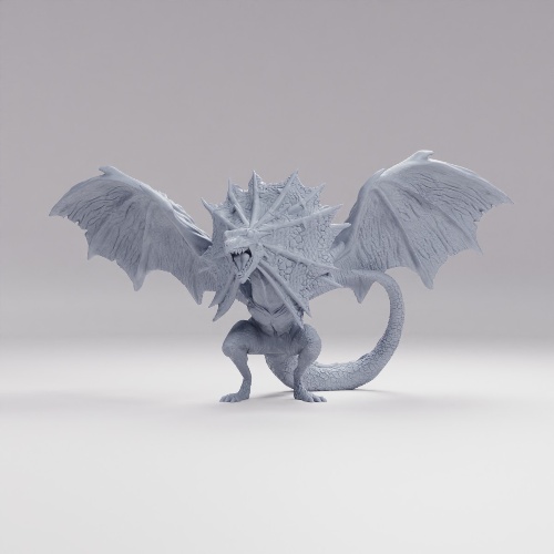 Picture of Tropical Wyvern Angry