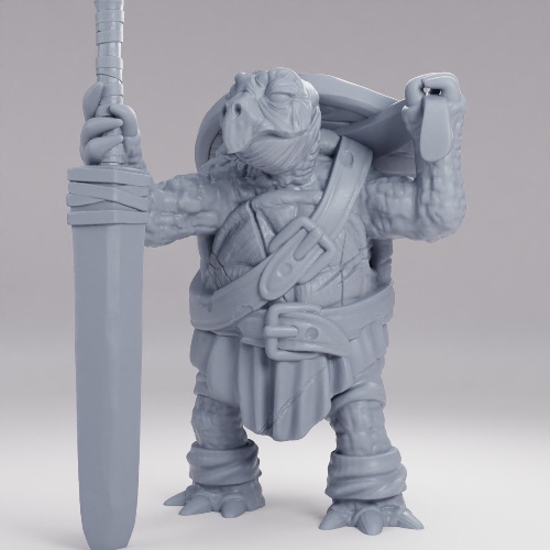 大剣の甲羅戦士 の画像