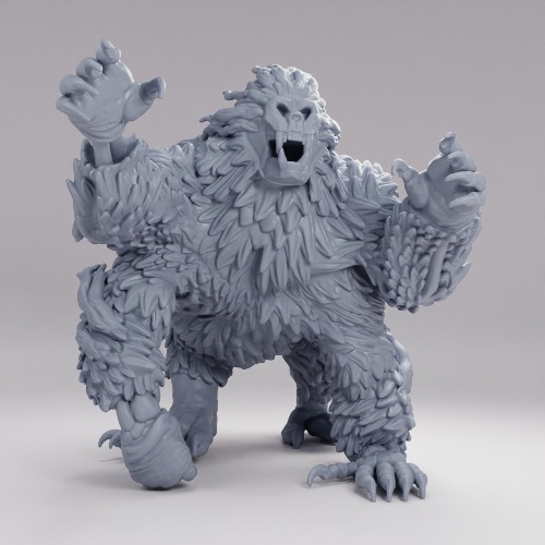 Picture of Undead Girallon Attacking