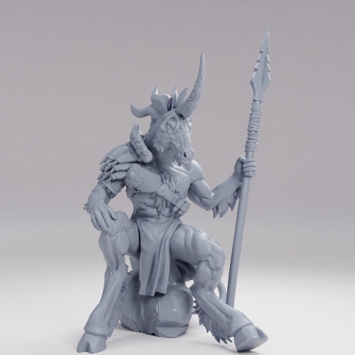 Picture of Unicorn Folk Warrior Rest