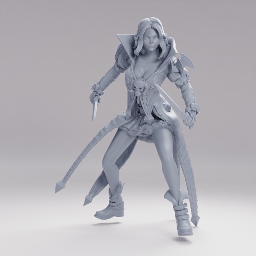 Picture of Vampire Princess Fighting