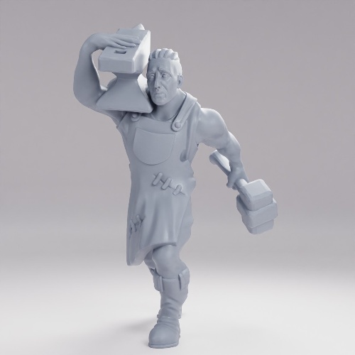 Picture of Villager Blacksmith Alt