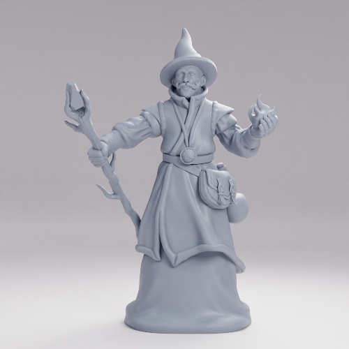 偉大なる口髭の魔道士 の画像