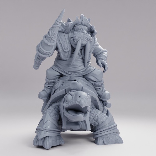 Picture of Walrus Folk Warrior Riding