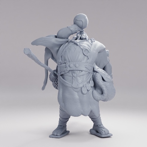 Picture of Wandering Merchant Drinking