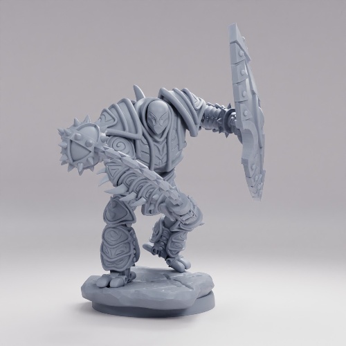 Picture of War Construct Juggernaut Mace On Base