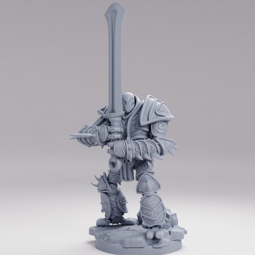 Picture of War Construct Juggernaut Sword On Base