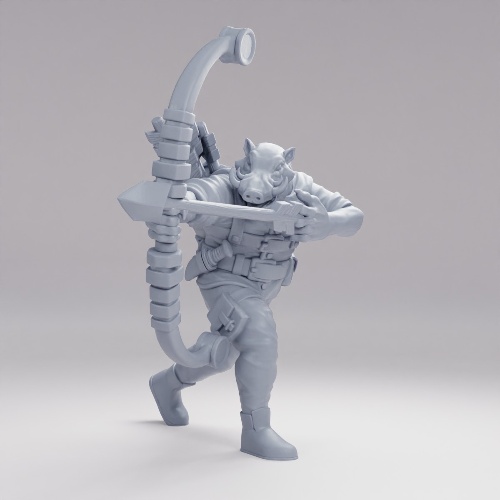 Picture of Warthog Folk Tribe Archer