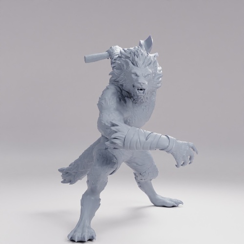 Picture of Werewolf Cursed Axe