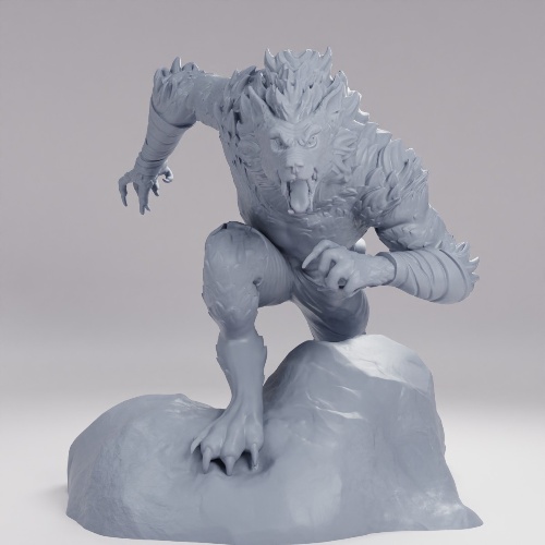 Picture of Werewolf Cursed Running