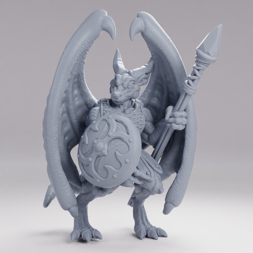 Picture of Winged Kobold Warrior Spear