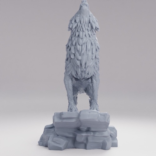 Picture of Winter Wolf Howling