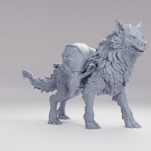 Picture of Wolf Spirit Huntress Spirit Wolf