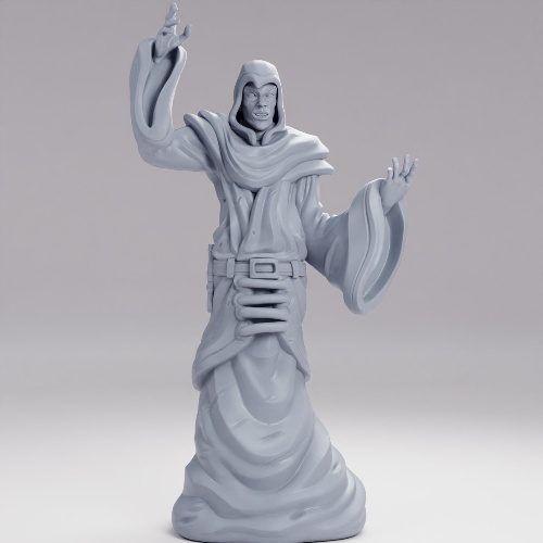 Picture of Yellow Cultist Preaching