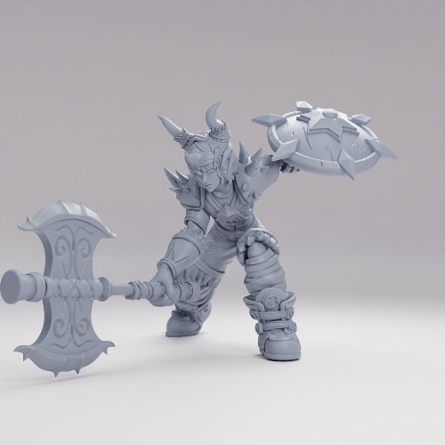 Picture of Young Barbarian Attack