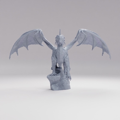 Picture of Young Silver Dragon