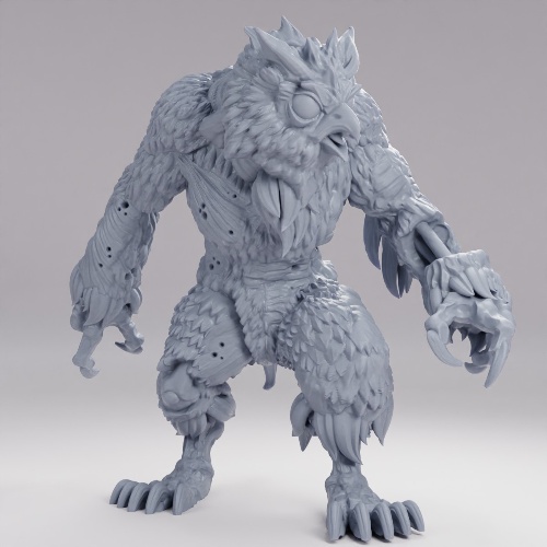 Picture of Zombie Owlbear