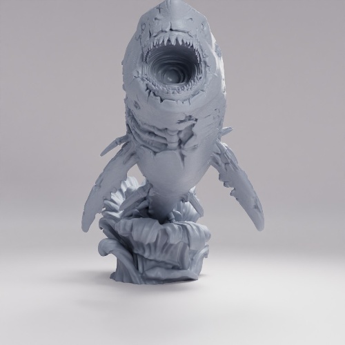 Picture of Zombie Shark Jumping