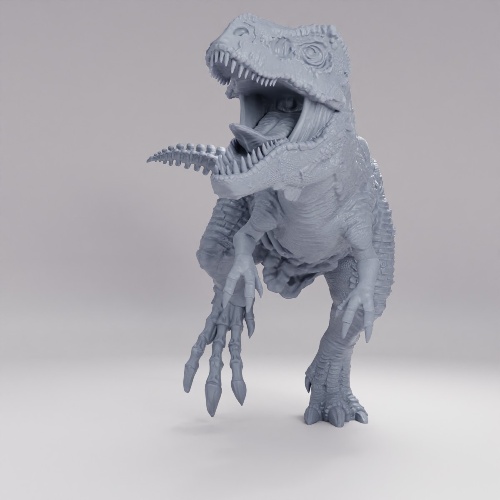 Picture of Zombie T-Rex Running