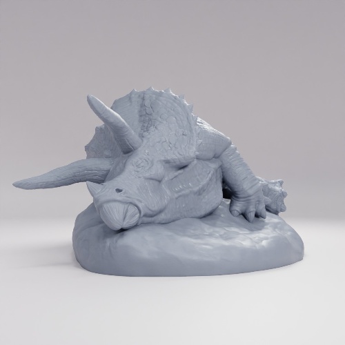 Picture of Sick Triceratops