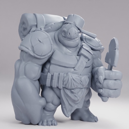 Picture of Tortle Adventurer B