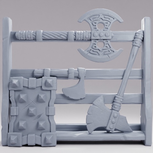 Picture of Weapon Rack D