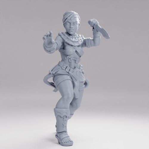 Picture of Aztec Female Fighter