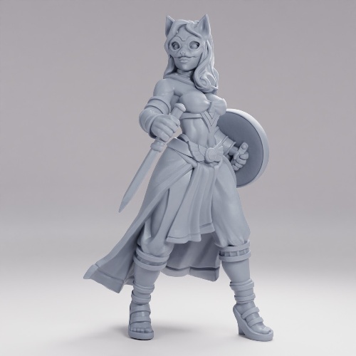 Picture of Female Cat Mask B