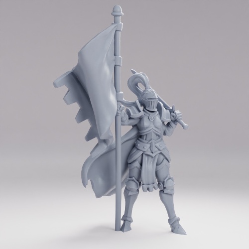 Picture of Female Knight Banner