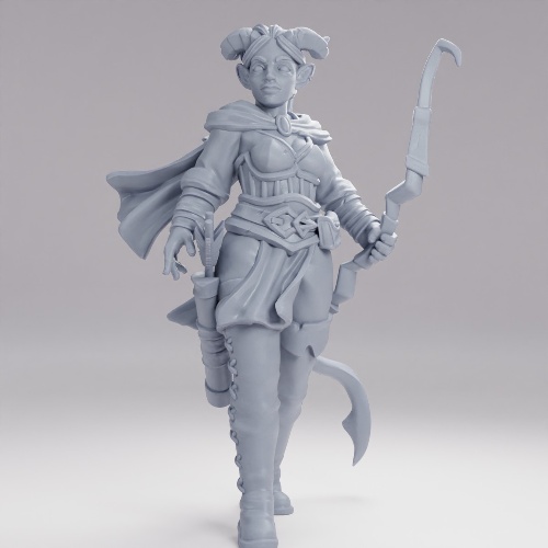 Picture of Female Tiefling Archer