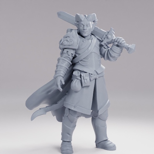 Picture of Male Tiefling Knight