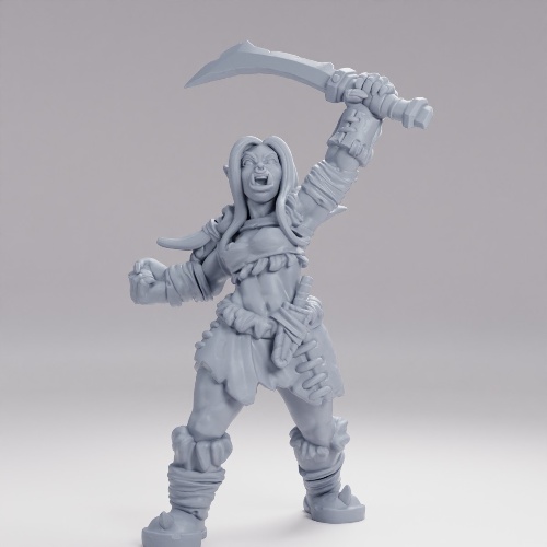 Picture of Tribal Orc Female C