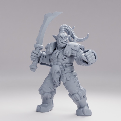 Picture of Tribal Orc Male A
