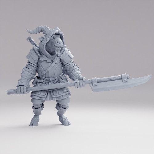 Picture of Black Goat Marauder Lochabre Axe Hooded A