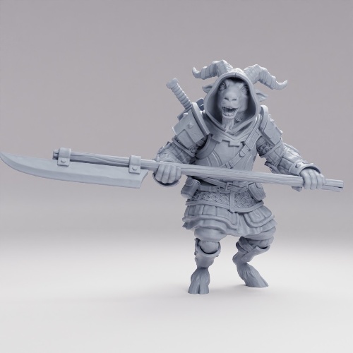 Picture of Black Goat Marauder Lochabre Axe Hooded B