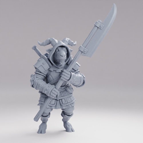 Picture of Black Goat Marauder Lochabre Axe Hooded C
