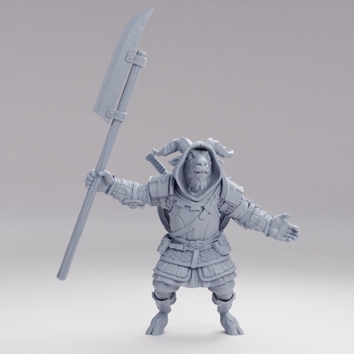Picture of Black Goat Marauder Lochabre Axe Hooded D