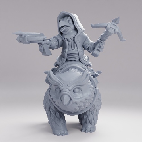 Picture of Crossbow owlbear rider