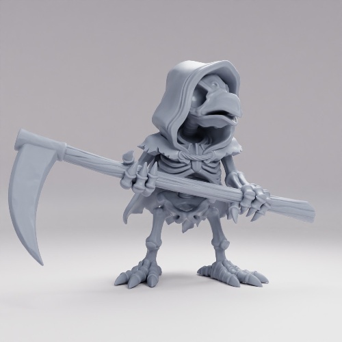 Picture of Crow skeleton Scyth