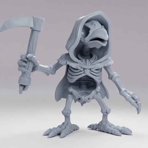 Picture of Crow skeleton Sickle