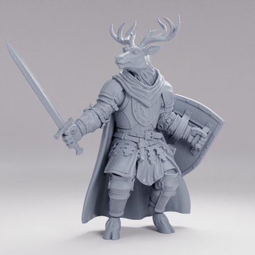 Picture of Deer Knight A
