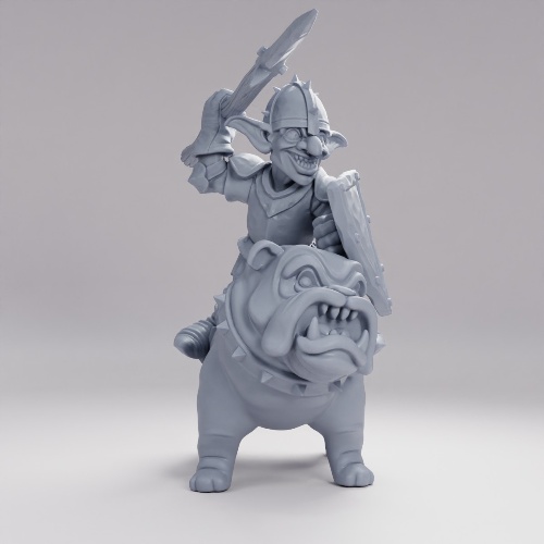 Picture of Dog cavalry Pose B