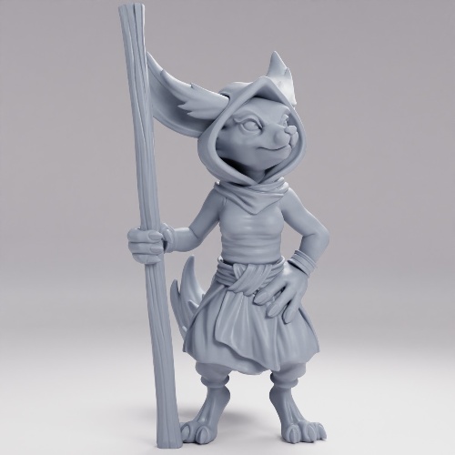 Picture of Female fox folk A