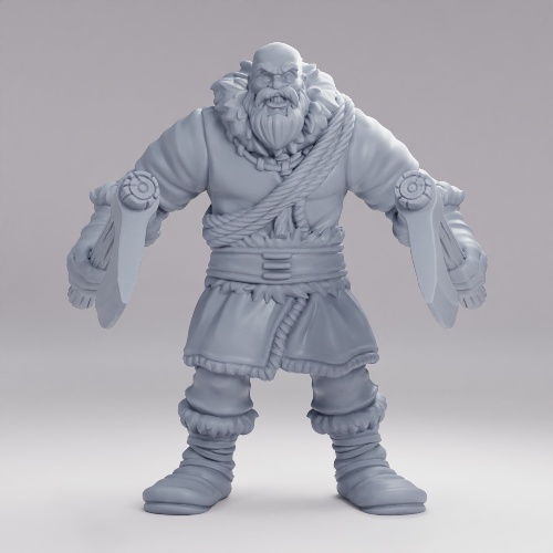 Picture of Frozen tribe axeman B