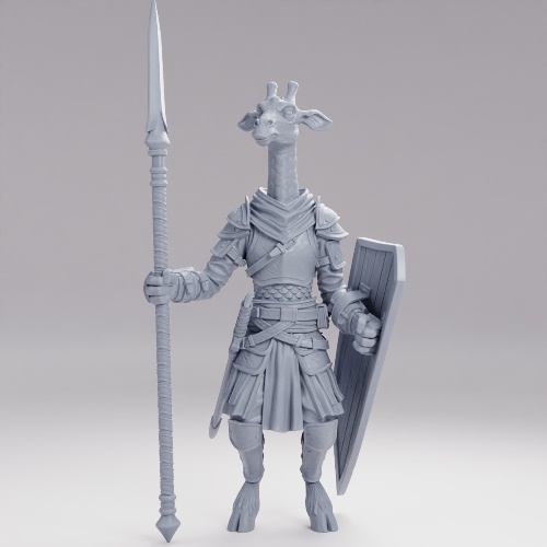Picture of Giraffe Guardian Spear A